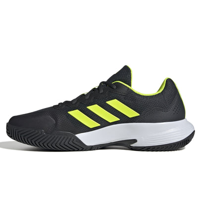 ADIDAS SHOE GAME COURT 2 MN BLACK/LUCID LEMON (SS25)