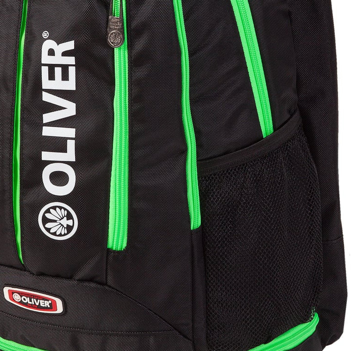 OLIVER BAG BACKPACK TS BLACK/GREEN