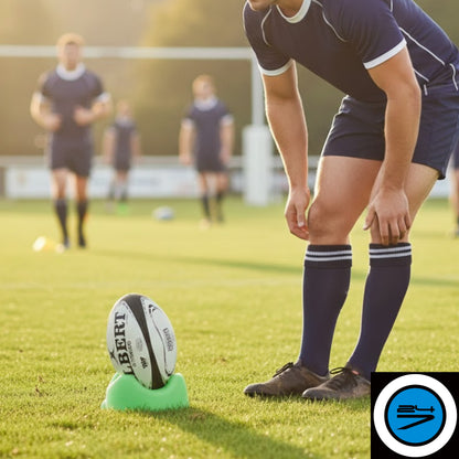 GILBERT KICKING TEE RUGBY SPOT ON GRN