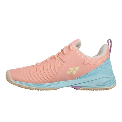 YONEX SHOE SONICAGE 3 CLAY WN PINK/SAX (AW25)