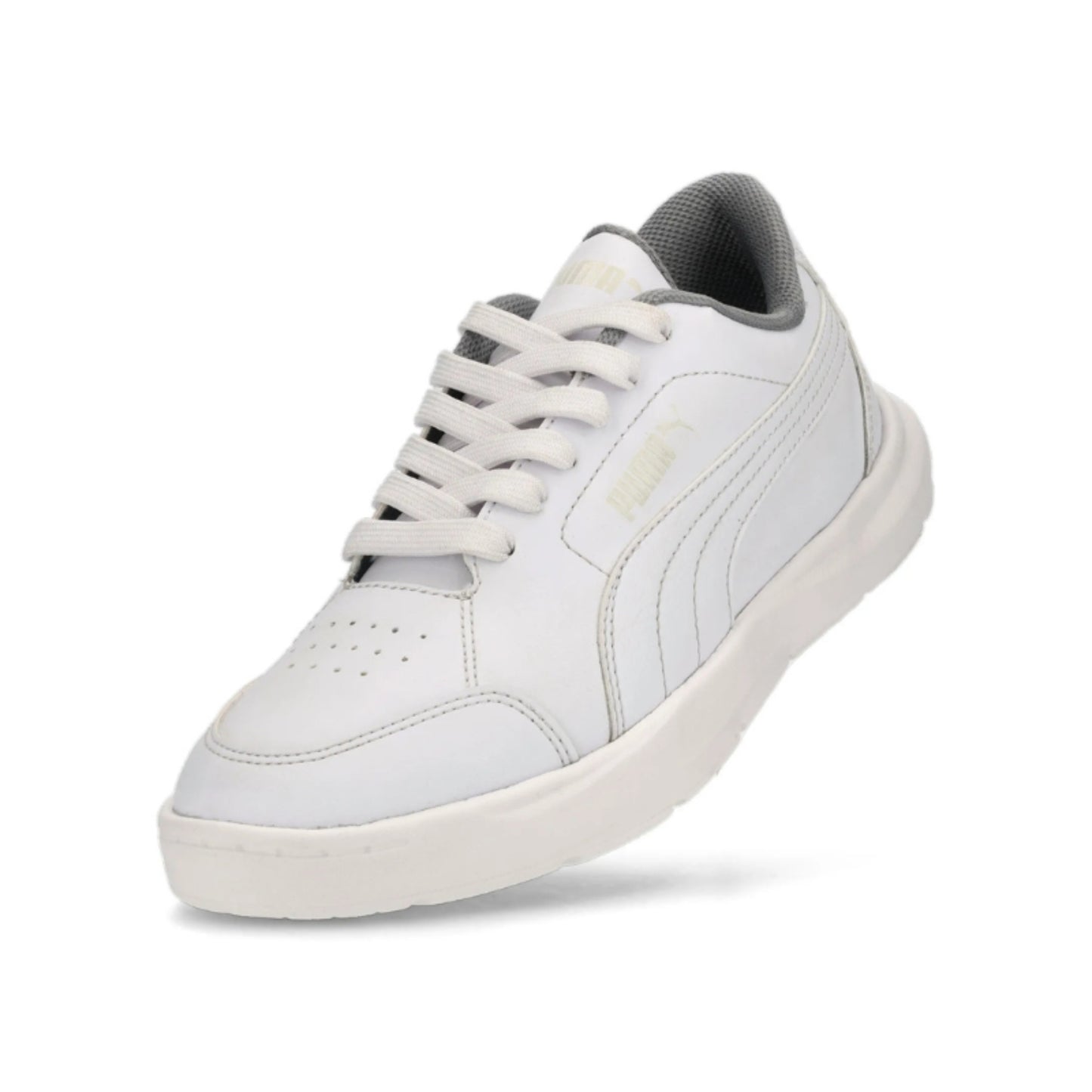 PUMA SHOE EVOLVE COURT KID WHITE (SS25)