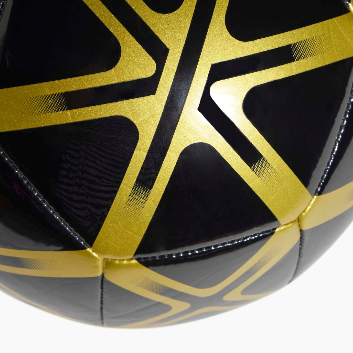 ADIDAS BALL SOCCER STARLANCER CLUB BLACK/GOLD METALLIC (SS25)