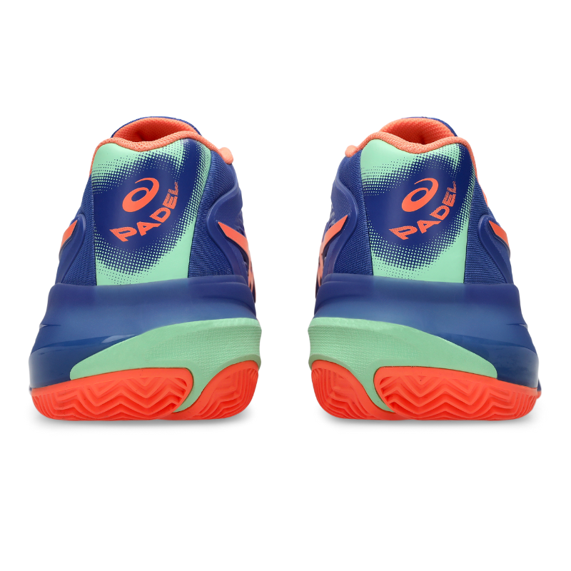ASICS SHOE G-RESOLUTION X PADEL MN DARK COBALT/VIVID CORAL (AW25)