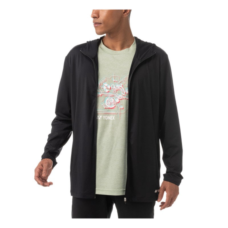 YONEX HOODIE FULL ZIP 50116 MN BLK