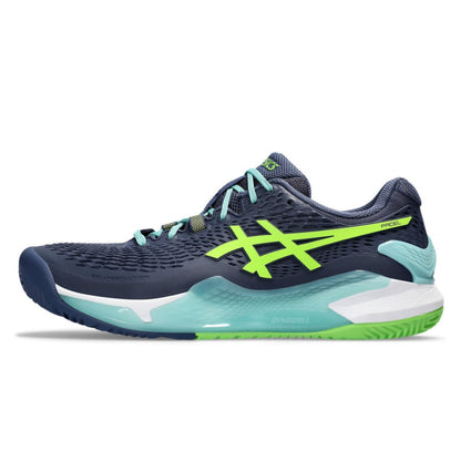 ASICS SHOE G-RESOLUTION 9 PADEL MN THUNDER BLU/ELECTRIC LIME (SS24) (TBD)