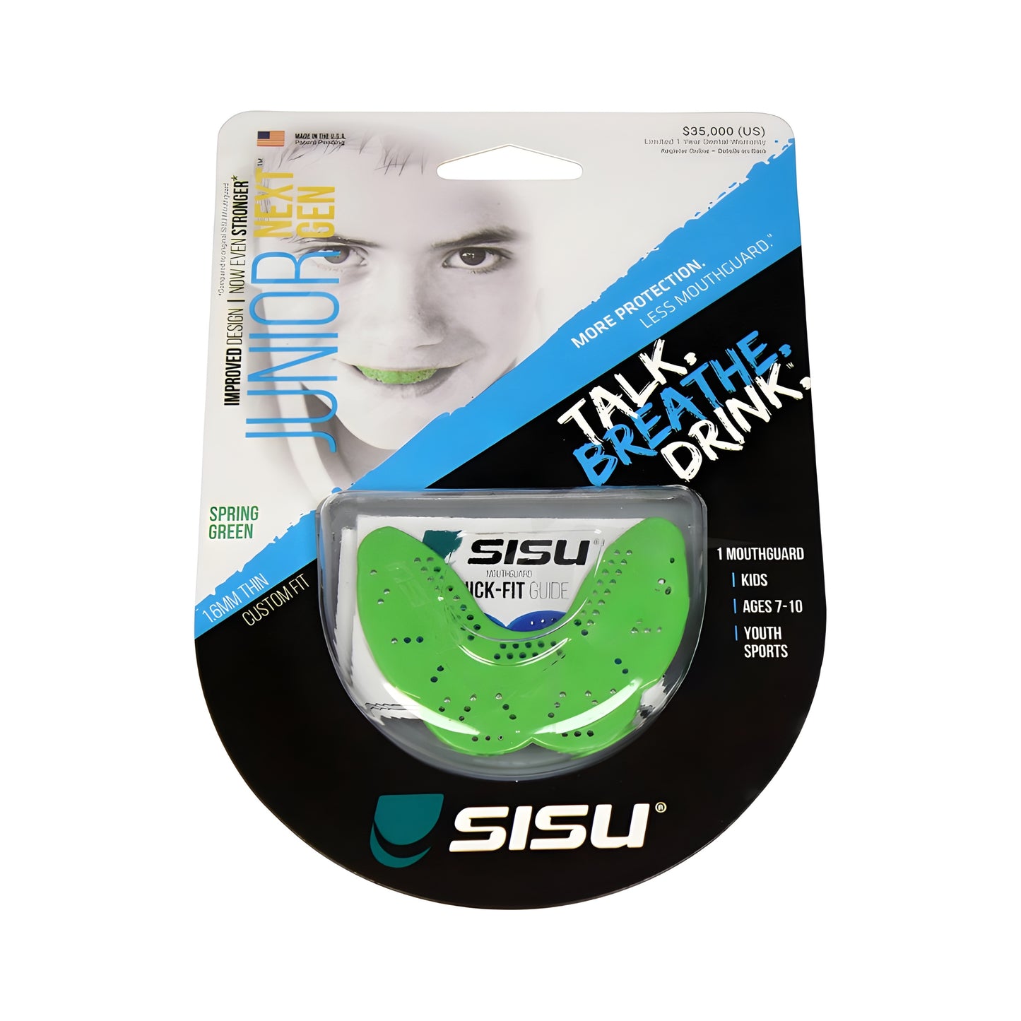 SISU MOUTHGUARD JNR 1.6MM ASSORTED