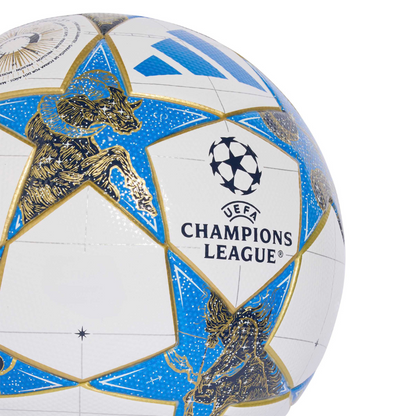 ADIDAS BALL SOCCER UCL LEAGUE STAGE WHITE/BLUE/GOLD (AW25) 05