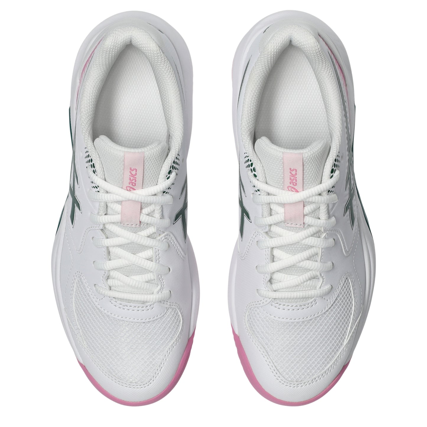 ASICS SHOE G-DEDICATE 9 PADEL WN WHITE/JEWEL GREEN (AW26)