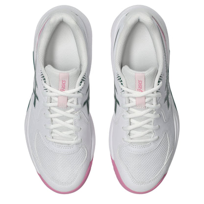 ASICS SHOE G-DEDICATE 9 PADEL WN WHITE/JEWEL GREEN (AW26)