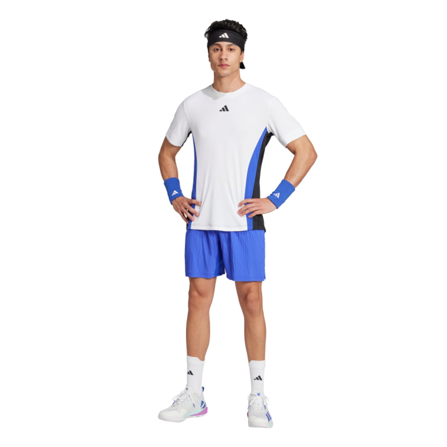 ADIDAS SHORT TENNIS ERGO PRO  7INCH MN LUCID BLUE (AW24)