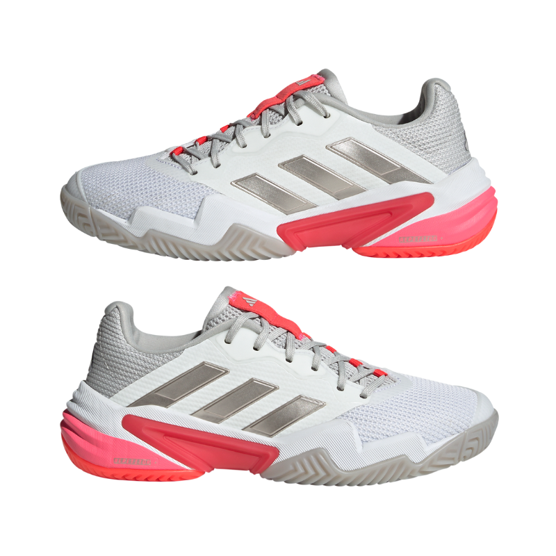 ADIDAS SHOE BARRICADE 13 WN CLOUD WHITE/CHAMPAGNE/LUCID RED (SS25)