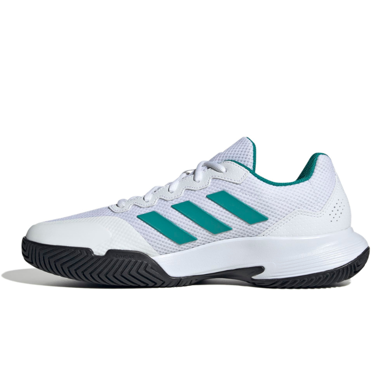 ADIDAS SHOE GAME COURT 2 MN  WHITE/TEAL/CORE BLACK (SS25)