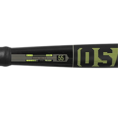 OSAKA HOCKEY STICK VISION 55 PRO BOW BLACK/YELLOW 37.5