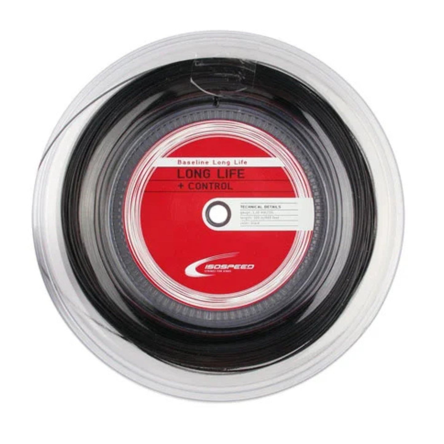 ISOSPEED STRING BASELINE LONG LIFE BLK 15L 1.35MM REEL
