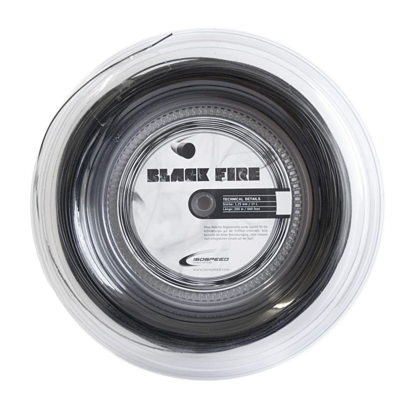 ISOSPEED STRING BLACK FIRE 17 1.25MM REEL