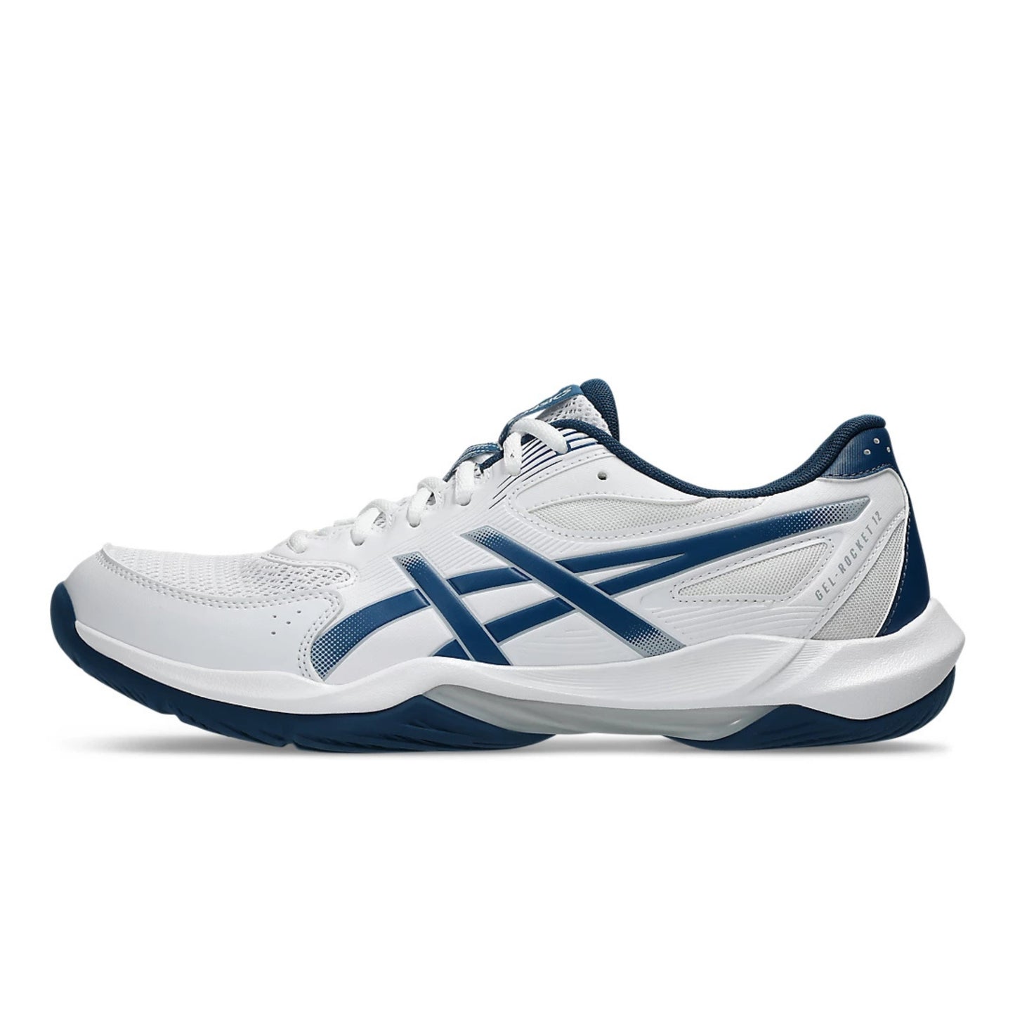 ASICS SHOE G-ROCKET 12 MN WHITE/MAKO BLUE (AW25)