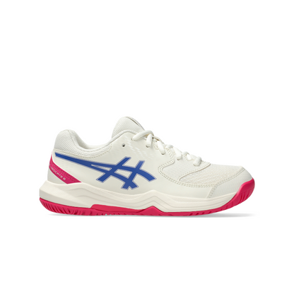 ASICS SHOE G-DEDICATE 8 KID CREAM/DARK COBALT (AW25)