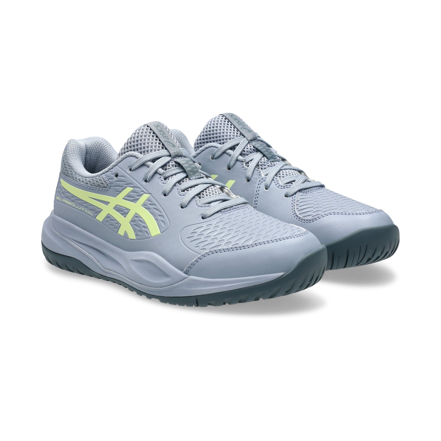 ASICS SHOE G-RESOLUTION X KID GREY BLUE/PISTACHIO (SS26)