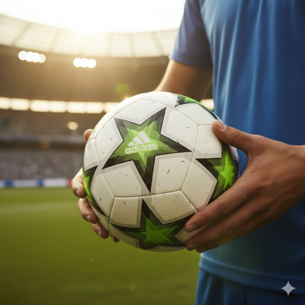 ADIDAS BALL SOCCER UCL VOID WHT/GRN (AW22)