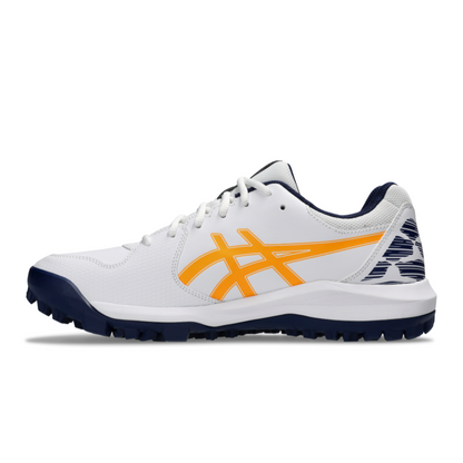 ASICS SHOE HOCKEY G-LETHAL FIELD 2 MN WHITE/STADIUM ORANGE (AW24)