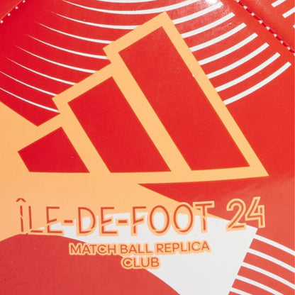 ADIDAS BALL SOCCER OLYMPICS CLUB ILE-DE-FOOT 2024 SOLAR RED  (AW24)