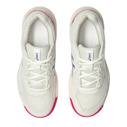 ASICS SHOE G-DEDICATE 8 KID CREAM/DARK COBALT (AW25)