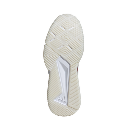 ADIDAS SHOE PADEL COURTQUICK MN WHITE/BLACK/LUCID RED (SS25)