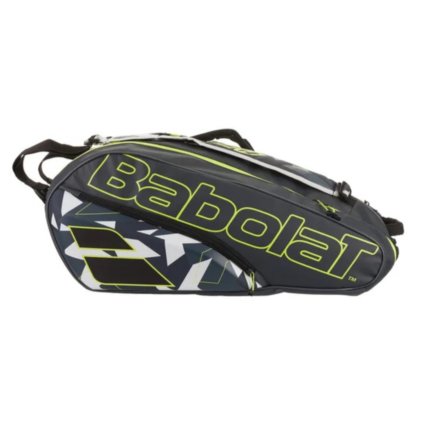 BABOLAT BAG ALCARAZ PURE AERO 12R GREY/YELLOW