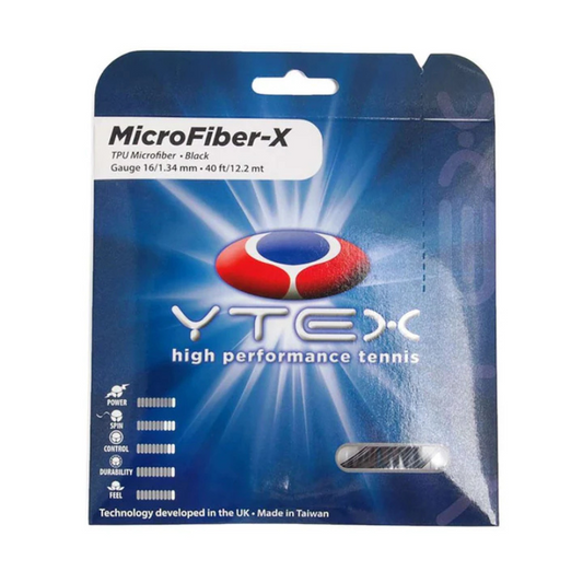 YTEX STRING MICROFIBRE-X BLK 16L 1.34MM SET