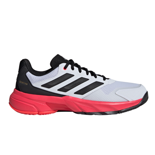 ADIDAS SHOE COURTJAM CONTROL 3 MN CLOUD WHITE/CORE BLACK/LUCID RED (SS25)