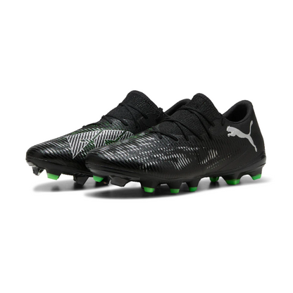 PUMA BOOT FUTURE 8 MATCH FG/AG BLACK/GRAY/FLUO GREEN (SS25)