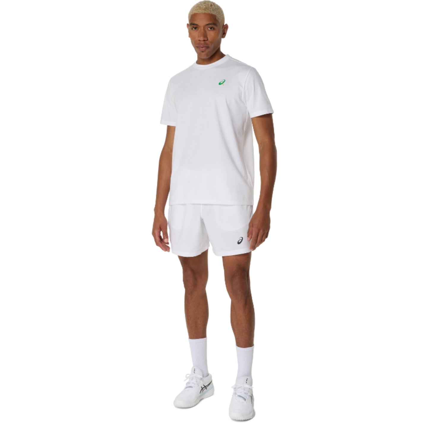 ASICS SHIRT TEE COURT GRAPHIC MN WHITE (SS25)