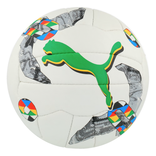 PUMA BALL NETBALL ORBITA 2 WHITE/ELECTRIC BLUE/GREEN (SS24)