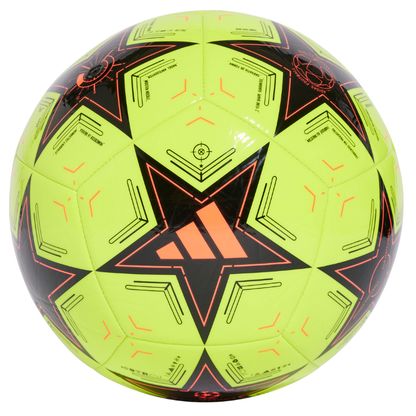 ADIDAS BALL SOCCER UCL CLUB LEAGUE SOLAR YELLOW/BLACK (AW24)