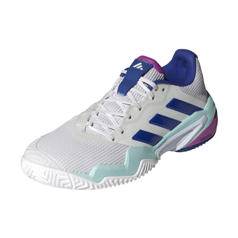 ADIDAS SHOE BARRICADE 13 WN WHITE/PURPLE BURST (AW24)