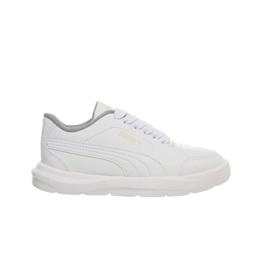 PUMA SHOE EVOLVE COURT KID WHITE (SS25)