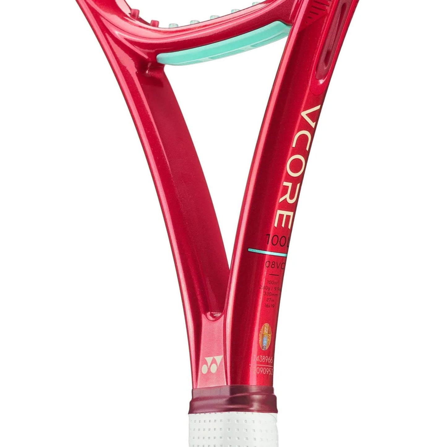 YONEX RACKET VCORE 08 100L 280G 16X19 RUBY RED