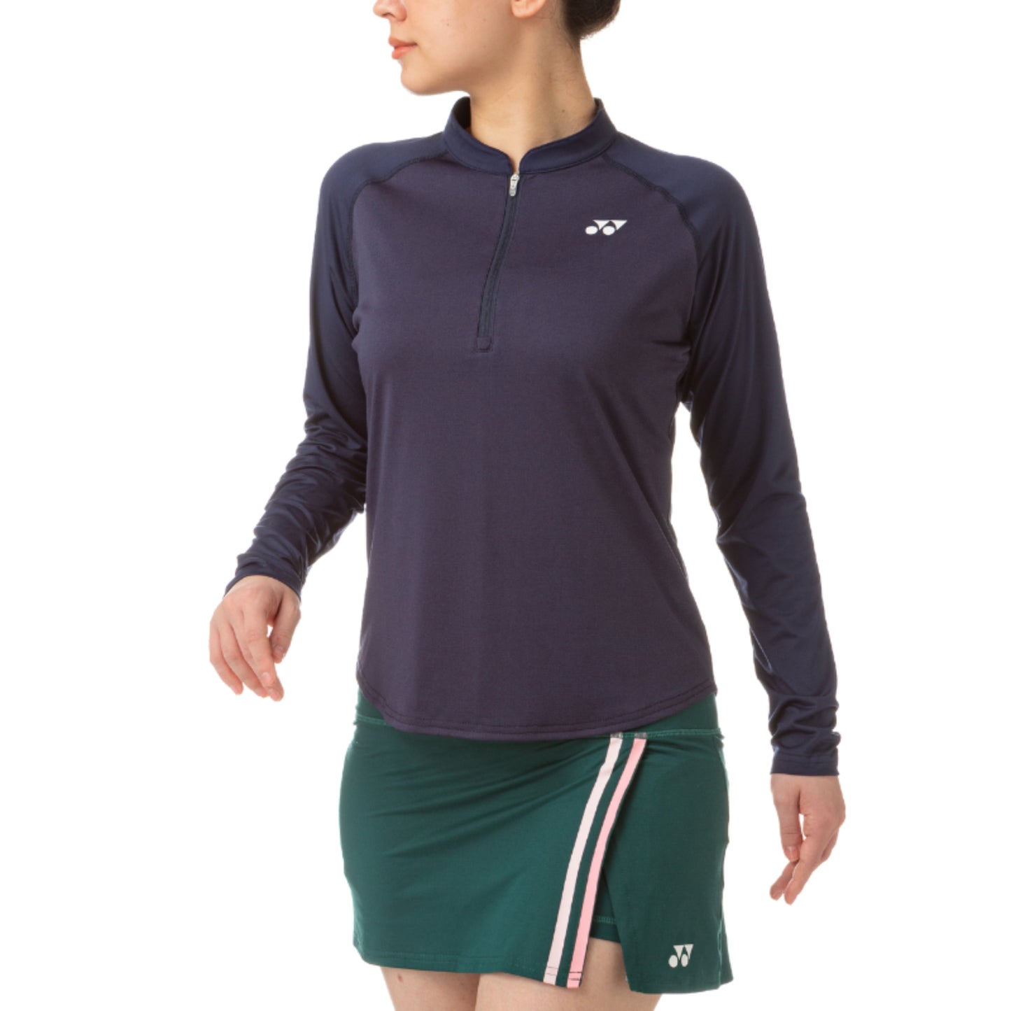 YONEX SHIRT TEE LONG SLEEVE 20653 WN NAVY BLUE