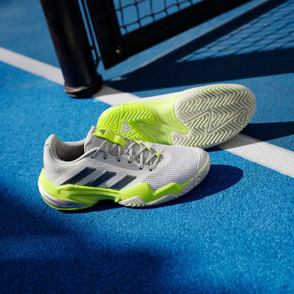 ADIDAS SHOE BARRICADE 13 WN WHITE/IRON/LUCID LEMON (SS25)