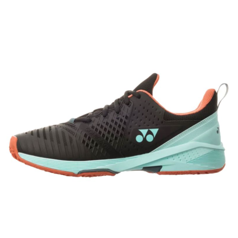 YONEX SHOE SONICAGE 3 CLAY MN BLACK/SKY BLUE (AW25)