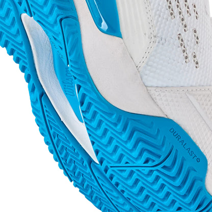 WILSON SHOE RUSH PRO ACE MN WHITE/ATOMIC BLUE (AW25)