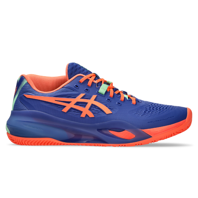 ASICS SHOE G-RESOLUTION X PADEL MN DARK COBALT/VIVID CORAL (AW25)