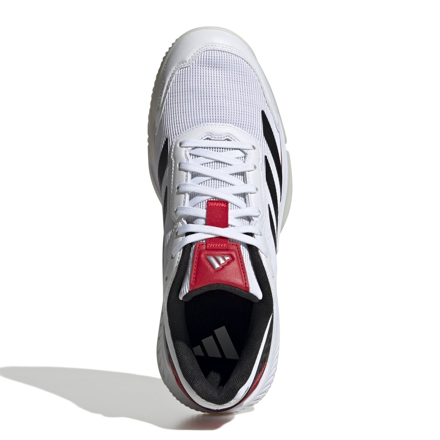 ADIDAS SHOE PADEL COURTQUICK MN WHITE/BLACK/LUCID RED (SS25)