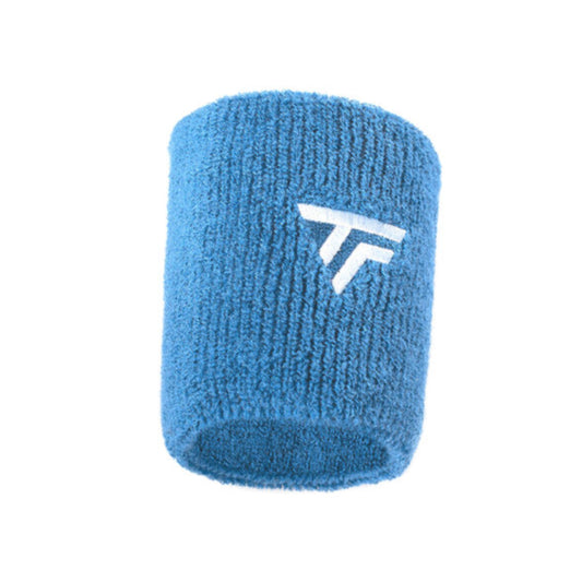 TECNIFIBRE WRISTBAND XL AZURE BLUE