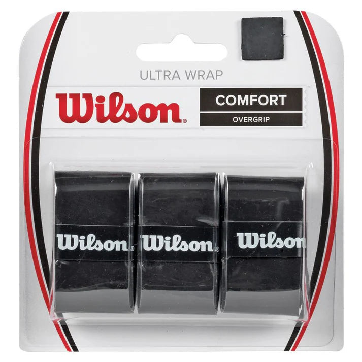 WILSON GRIP OVERGRIP ULTRA WRAP BLK (3)