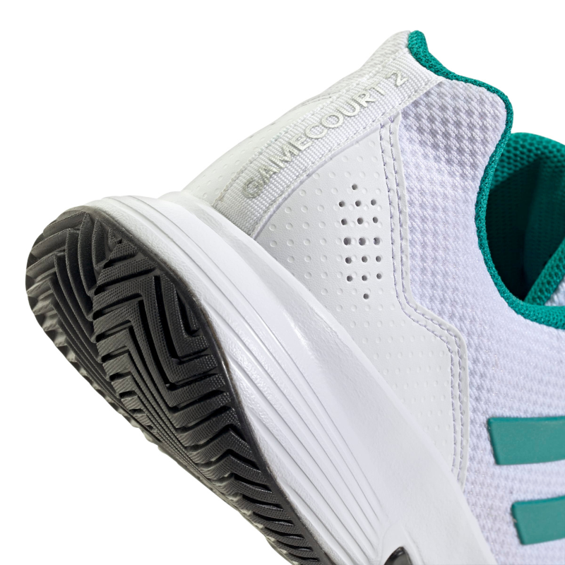 ADIDAS SHOE GAME COURT 2 MN  WHITE/TEAL/CORE BLACK (SS25)