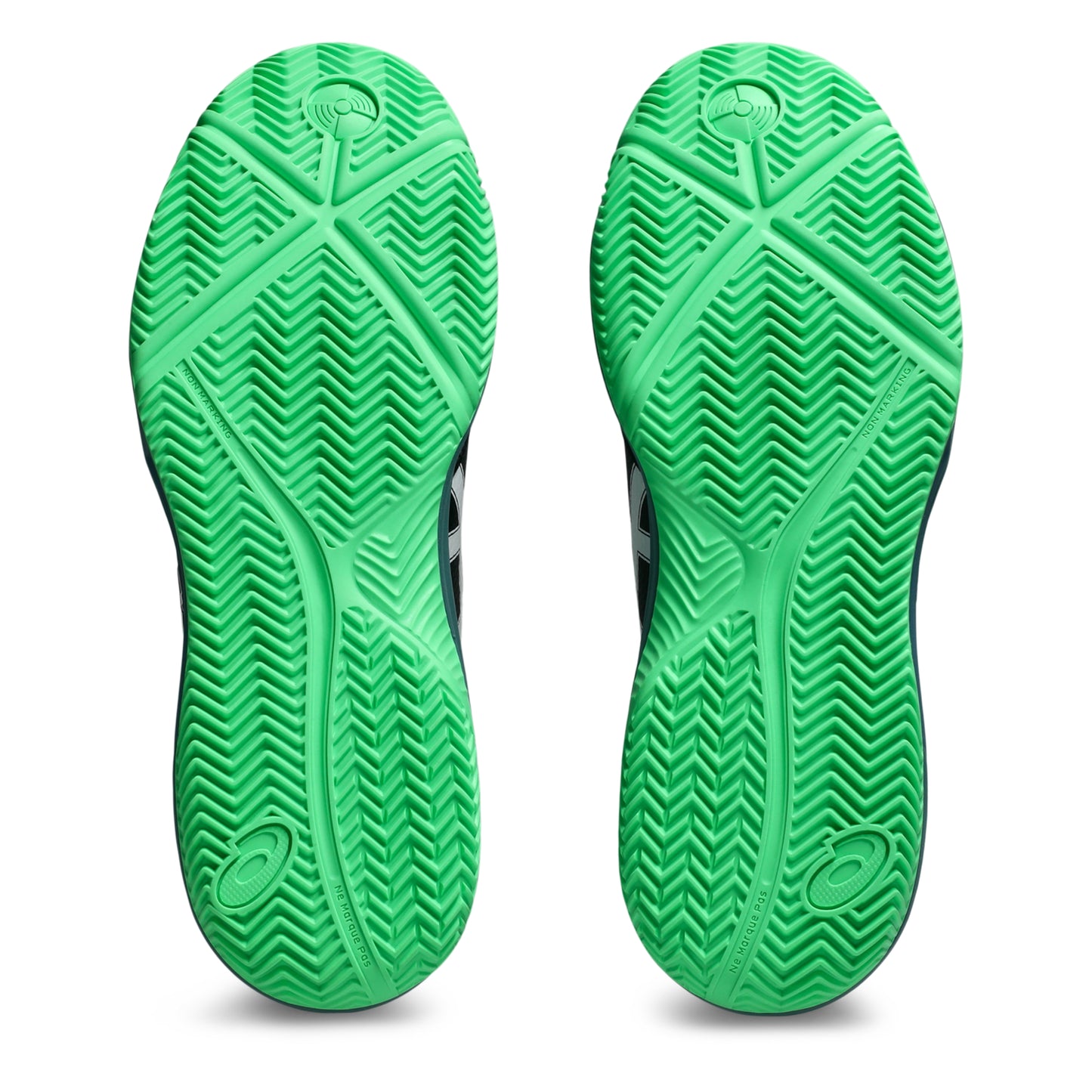 ASICS SHOE G-DEDICATE 8 PADEL MN BLACK/VITAL GREEN (SS26)