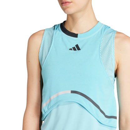 ADIDAS SHIRT TANK MATCH PRO WN LUCID CYAN (AW23)
