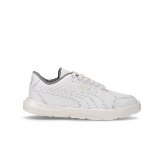 PUMA SHOE EVOLVE COURT KID WHITE (SS25)