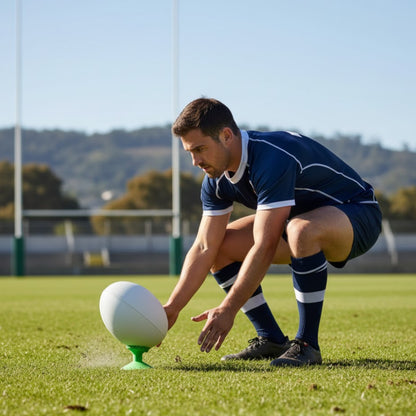 SUPERTEE RUGBY KICKING TEE GREEN 100MM